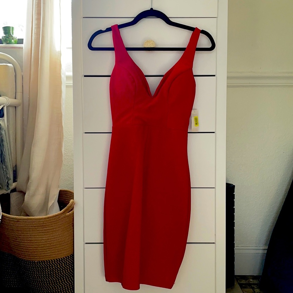 Dillards Red Dress